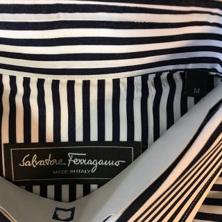 フェラガモ(Ferragamo)の A A A様専用！フェラガモ　ストライプシャツ(シャツ)