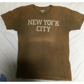 ローガン(ROGAN)のROGAN 中古加工 NEW YORK CITY プリント Tシャツ　ビンテージ(Tシャツ/カットソー(半袖/袖なし))