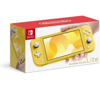 ニンテンドースイッチ(Nintendo Switch)の新品未開封 任天堂スイッチ lite イエロー(家庭用ゲーム機本体)