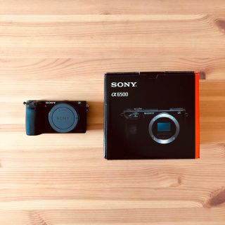 ソニー(SONY)の【極美品】付属品完備 SONY ソニー α6500 ボディ(ミラーレス一眼)