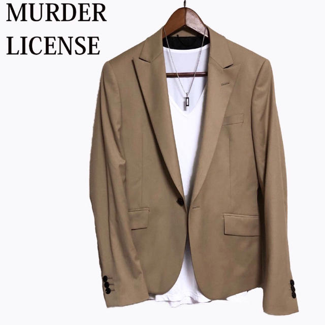 Murder License(マーダーライセンス)のM URDER LICENSE テーラードジャケット メンズのジャケット/アウター(テーラードジャケット)の商品写真