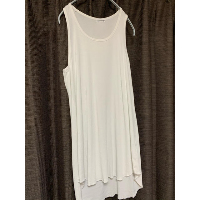 17ss 完売 ロングタンク ホワイト ラッドミュージシャン - タンクトップ