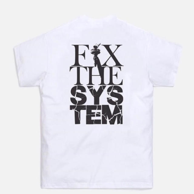 Kith Fix the system Tee 1