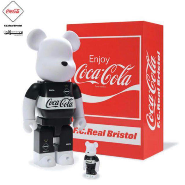 BE@RBRICK FCRB × コカコーラ 100％ 400％