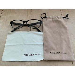 ジンズ(JINS)の【伊達眼鏡】CHELSEA New York チェルシーニューヨーク(サングラス/メガネ)