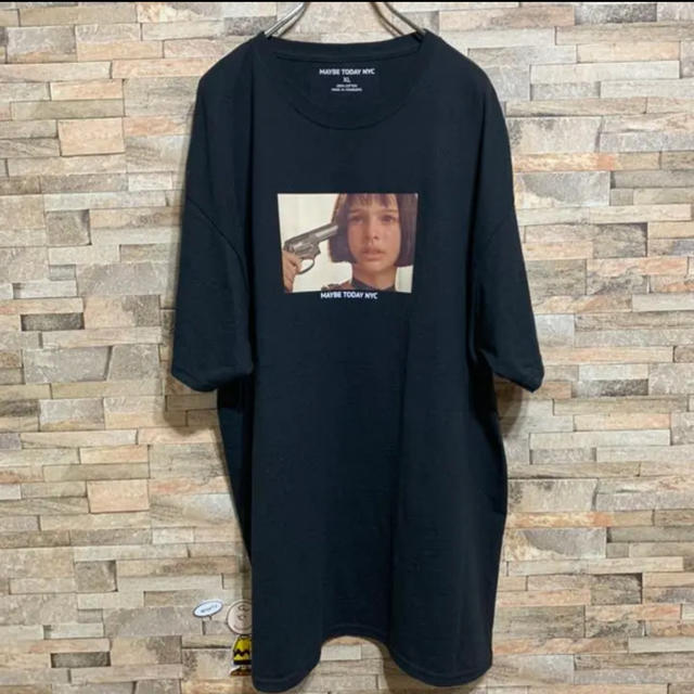 美品 maybe today nyc マチルダTEE サイズXL