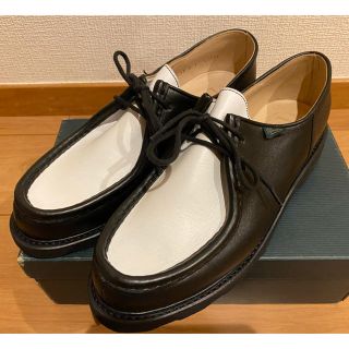 パラブーツ(Paraboot)のパラブーツ ミカエル ブラック／ホワイト ４１(ドレス/ビジネス)