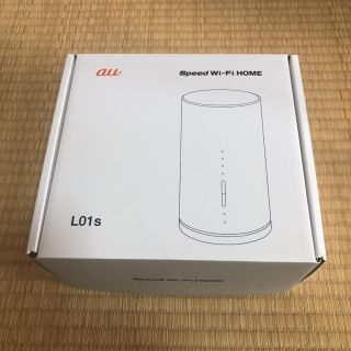 エーユー(au)のHUAWEI TECHNOLOGIES SPEED WI-FI HOME L0…(PC周辺機器)