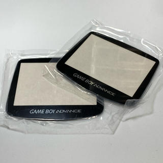 ゲームボーイアドバンス(ゲームボーイアドバンス)のIPS液晶用　ゲームボーイアドバンス　ガラススクリーン　2枚セット(携帯用ゲーム機本体)