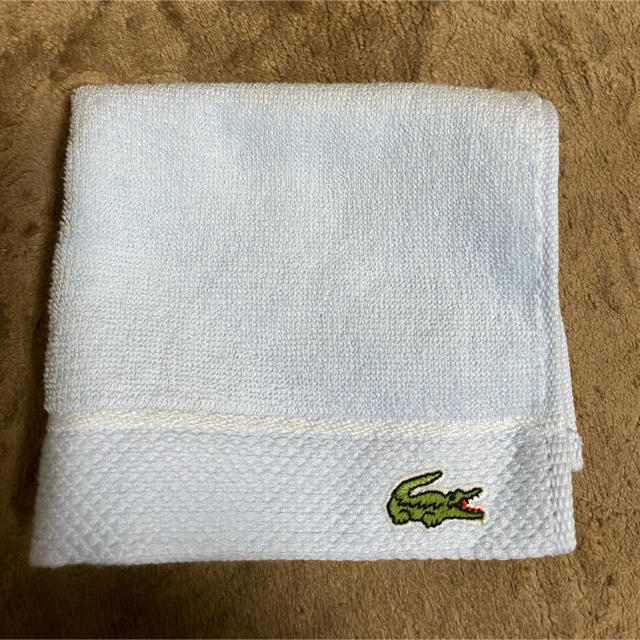 LACOSTE(ラコステ)のラコステ　タオルハンカチ レディースのファッション小物(ハンカチ)の商品写真