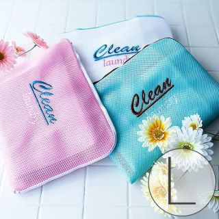 人気☆「clean」ランドリーポーチ3種セット　可愛い旅行ポーチ【送料無料】(ポーチ)