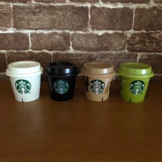 スターバックスコーヒー(Starbucks Coffee)のスタバ　プリン容器　4つ(容器)