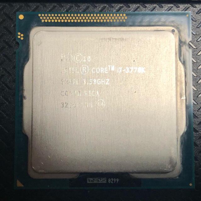 intel 3770k CPU