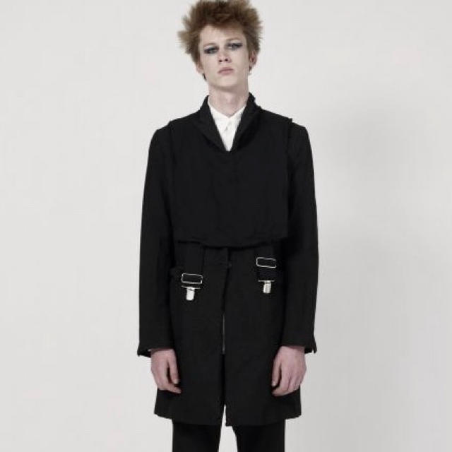 BLACK COMME des GARCONS(ブラックコムデギャルソン)のBLACK COMME des GARÇONS サスペンダーベスト 19ss メンズのトップス(ベスト)の商品写真