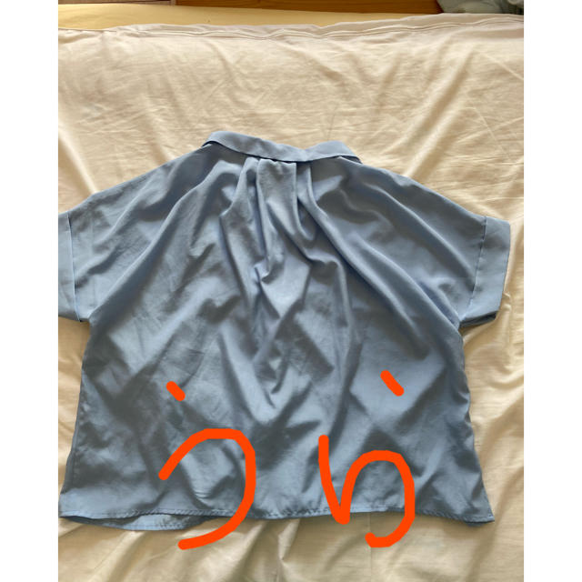 Techichi(テチチ)のTe chichi TERRASS シャツ ブラウス　スカイブルー レディースのトップス(シャツ/ブラウス(半袖/袖なし))の商品写真