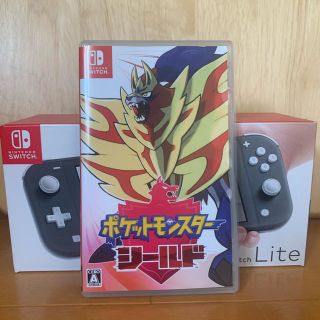 ニンテンドースイッチ(Nintendo Switch)のまる　さん専用　ポケットモンスター　シールド(家庭用ゲームソフト)