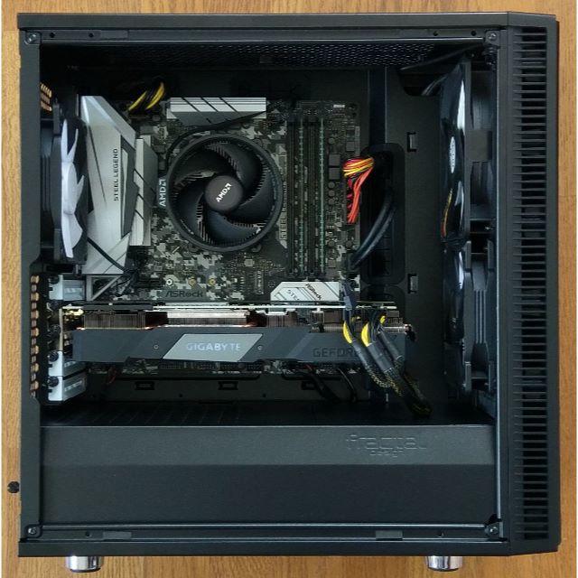 ゲーミングPC/Ryzen5-3600/RTX2080S/Win10Home スマホ/家電/カメラのPC/タブレット(デスクトップ型PC)の商品写真