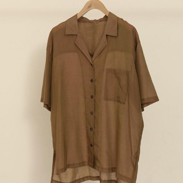 TODAYFUL(トゥデイフル)のTODAYFUL Silk Boyfriend Shirts (新品) レディースのトップス(シャツ/ブラウス(半袖/袖なし))の商品写真