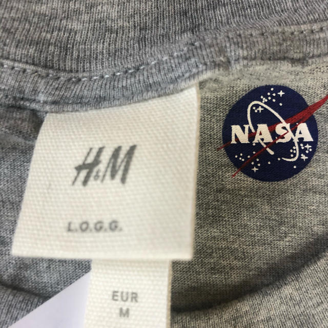 H&M(エイチアンドエム)のH&M Ｔシャツ NASA apollo 11 Mサイズ メンズのトップス(Tシャツ/カットソー(半袖/袖なし))の商品写真