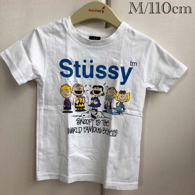 STUSSY ステューシー PEANUTS スヌーピー キッズTシャツ