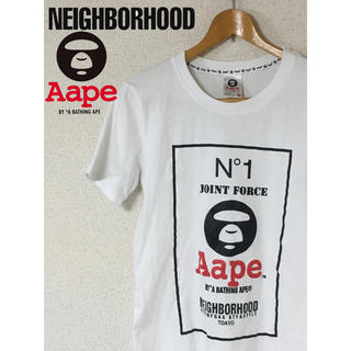 アベイシングエイプ(A BATHING APE)のNEIGHBORHOOD ネイバーフッド アベイシングエイプ コラボTEE(Tシャツ/カットソー(半袖/袖なし))