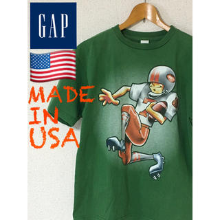 ギャップ(GAP)のMADEINUSA オールドギャップ オールドGAP アメフト TEE(Tシャツ/カットソー(半袖/袖なし))