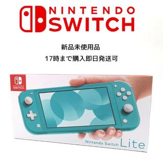 ニンテンドースイッチ(Nintendo Switch)の新品 ニンテンドー スイッチライト ターコイズ　Switch right 本体　(家庭用ゲーム機本体)