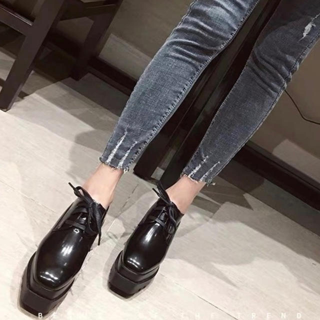 Stella McCartney(ステラマッカートニー)のステラマッカートニー エリス風 プラットシューズ(23) レディースの靴/シューズ(ローファー/革靴)の商品写真