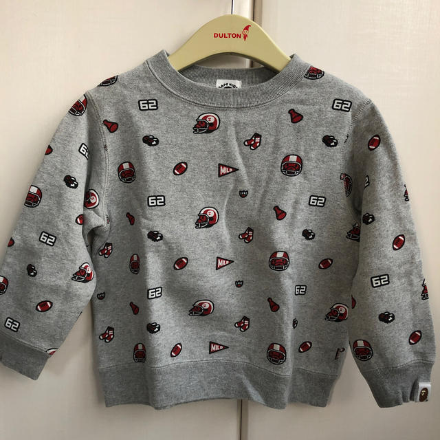 BAPE KIDS by a bathing ape crewneckキッズ/ベビー/マタニティ