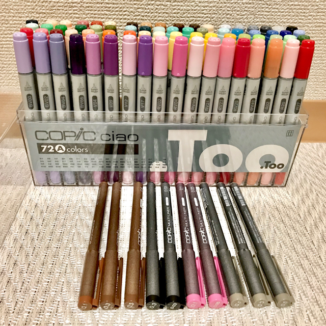 コピック チャオ 72本セット コピック チャオ copic バリオスインク