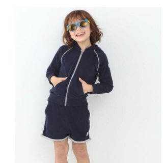 ビーミング ライフストア バイ ビームス(B:MING LIFE STORE by BEAMS)のby BEAMS パイル パーカー セットアップ 150(ジャケット/上着)