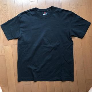 ビューティアンドユースユナイテッドアローズ(BEAUTY&YOUTH UNITED ARROWS)の匿名配送 Hanes BEEFY Tシャツ B&Y別注 ブラック サイズL(Tシャツ/カットソー(半袖/袖なし))