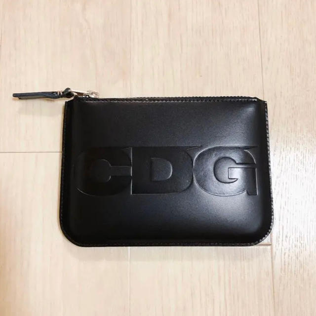 新品 送料込 コムデギャルソン CDG ポーチ型 ロゴウォレット 財布