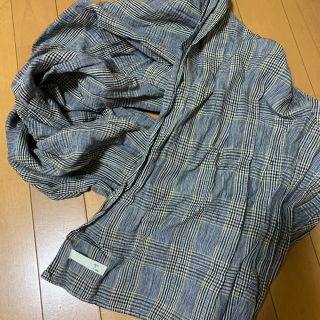 ネストローブ(nest Robe)の【apple様専用】チェック　美品(ストール/パシュミナ)