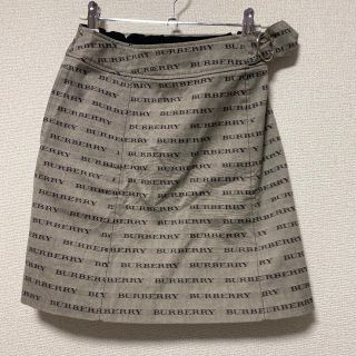 バーバリー(BURBERRY)のはる様専用バーバリーロンドン　ロゴスカート(ひざ丈スカート)