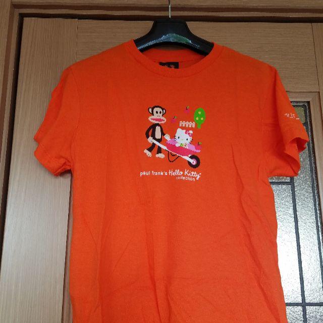 ハローキティ(ハローキティ)のタグ付き未使用　ハローキティ×ポールフランク　Tシャツ レディースのトップス(Tシャツ(半袖/袖なし))の商品写真