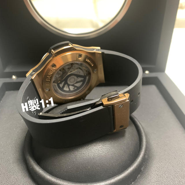 HUBLOT(ウブロ)のHBB V6 SuperQuality 1:1 4100 GOLDCERAMIC メンズの時計(ラバーベルト)の商品写真