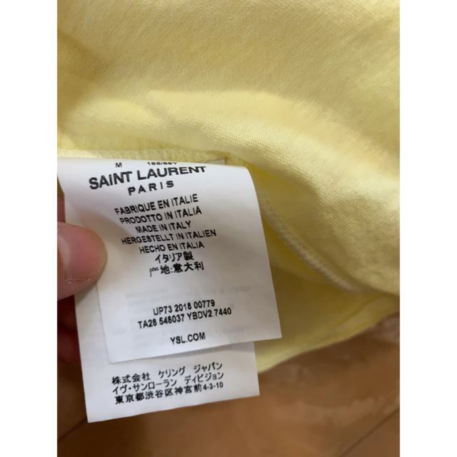 Saint Laurent(サンローラン)のSaint Laurent サンローラン tシャツ M 新品未使用 レディースのトップス(Tシャツ(半袖/袖なし))の商品写真