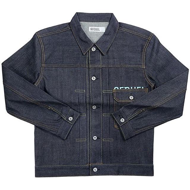 FRAGMENT(フラグメント)のSEQUEL Fragment DENIM JACKET Mサイズ　定価以下 メンズのジャケット/アウター(Gジャン/デニムジャケット)の商品写真