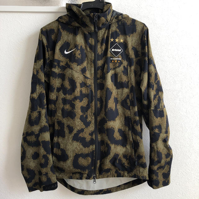 送料無料(沖縄配送) F.C.R.B. STORM-FIT RAIN JACKET Leopard