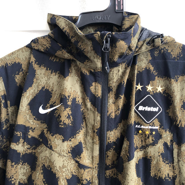 F.C.R.B. STORM-FIT RAIN JACKET Leopard