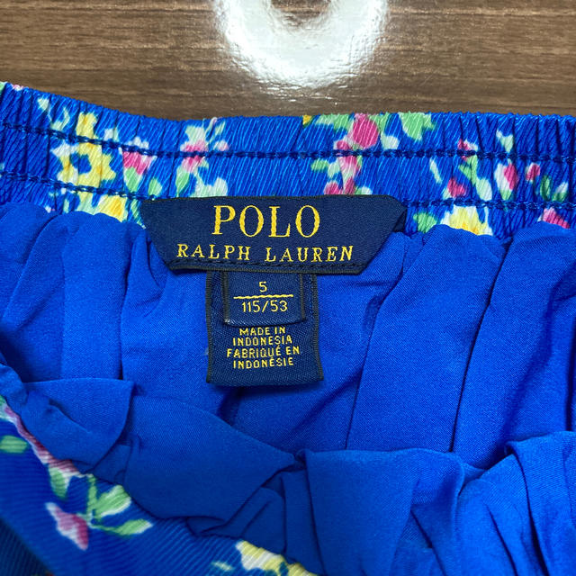 POLO RALPH LAUREN(ポロラルフローレン)のpoloﾗﾙﾌﾛｰﾚﾝ花柄スカート新品同様 キッズ/ベビー/マタニティのキッズ服女の子用(90cm~)(スカート)の商品写真