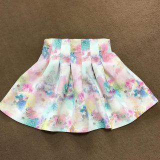 エイチアンドエム(H&M)の花柄スカート　120センチ(スカート)