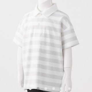 ムジルシリョウヒン(MUJI (無印良品))のsummersale*無印　ワイドポロシャツ　100-110(Tシャツ/カットソー)