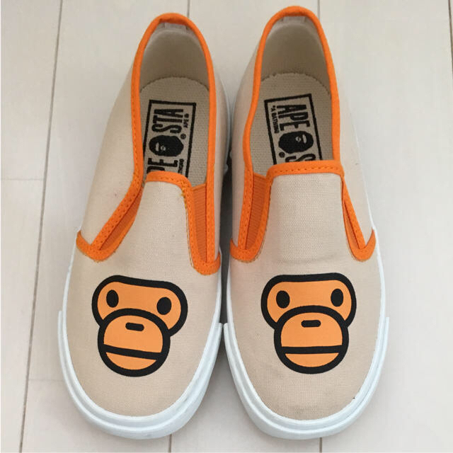 A BATHING APE(アベイシングエイプ)のBAPE KIDS BAPESTA SLIP-ON キッズ/ベビー/マタニティのキッズ靴/シューズ(15cm~)(スニーカー)の商品写真