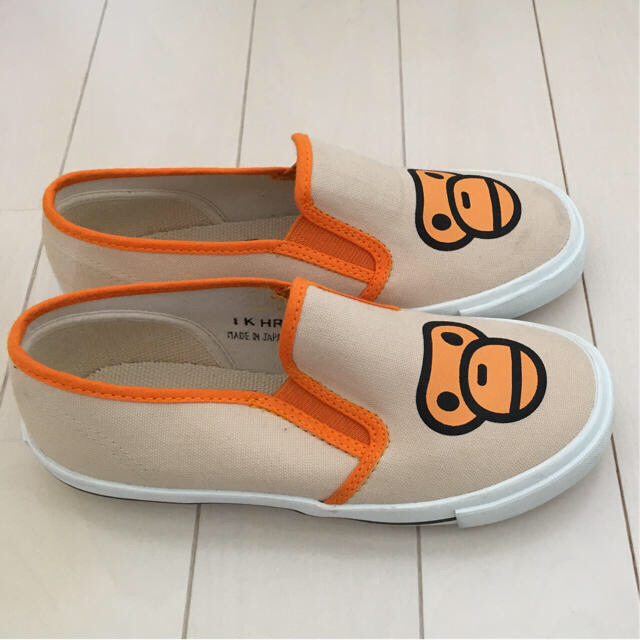 A BATHING APE(アベイシングエイプ)のBAPE KIDS BAPESTA SLIP-ON キッズ/ベビー/マタニティのキッズ靴/シューズ(15cm~)(スニーカー)の商品写真