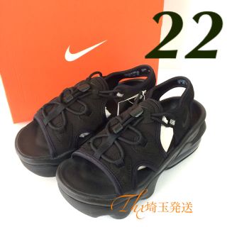 ナイキ(NIKE)の新品未試着 ナイキ エアマックスココ【黒/22cm】zozo(NIKE公式)購入(サンダル)