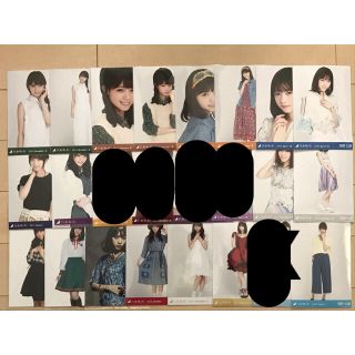 ノギザカフォーティーシックス(乃木坂46)の乃木坂46 生写真 西野七瀬 19枚 セミコンプ ヨリ チュウ ヒキ なぁちゃん(アイドルグッズ)