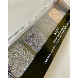 エヌワイエックス(NYX)の新品未使用★NYX5色グリッークリームパレットGCP12(アイシャドウ)