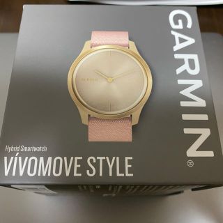 ガーミン(GARMIN)の[新品・未使用]Garmin VIVOMOVE STYLE style (腕時計)